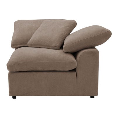 Laxus Corner Wedge with Pillow - Brown